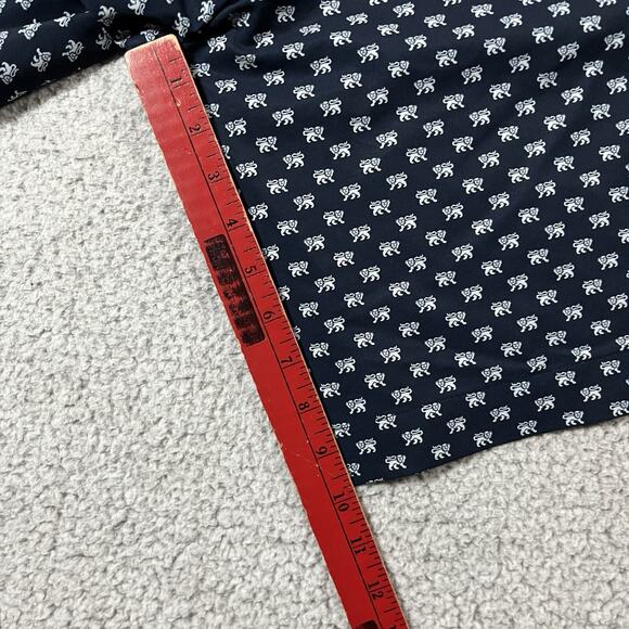 RLX Ralph Lauren Shorts Mens 36 Blue All Over Print Chino Performance Golf - Picture 13 of 13